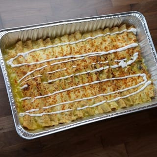 Enchiladas Verdes Catering