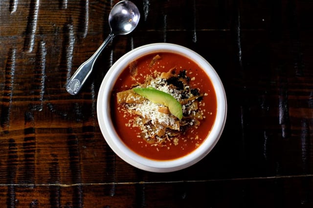 Sopa Azteca.
